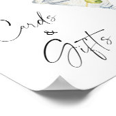 Martini Bruiloft Cards en Cadeaus Poster (Hoek)
