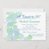 Martini Bubbles Party Uitnodiging (Voorkant)