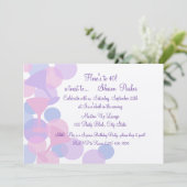 Martini Bubbles Party Uitnodiging (Staand voorkant)