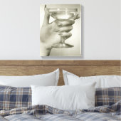 Martini Canvas Afdruk (Insitu (Slaapkamer))