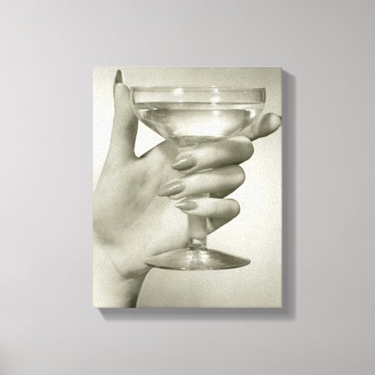 Martini Canvas Afdruk (Voorkant)