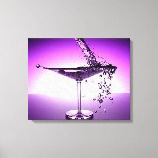 Martini Canvas Afdruk (Voorkant)