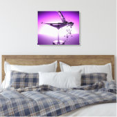 Martini Canvas Afdruk (Insitu (Slaapkamer))