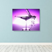 Martini Canvas Afdruk (Insitu (Houten vloer))