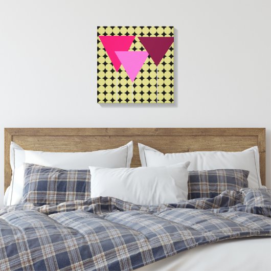 Martini Canvas Afdruk (Insitu (Slaapkamer))