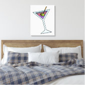 MARTINI CANVAS AFDRUKKEN (Insitu (Slaapkamer))