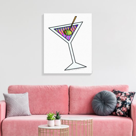 MARTINI CANVAS AFDRUKKEN (Insitu (Woonkamer))