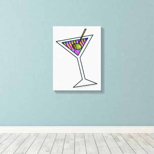 MARTINI CANVAS AFDRUKKEN (Insitu (Houten vloer))