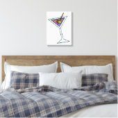 MARTINI CANVAS AFDRUKKEN (Insitu (Slaapkamer))