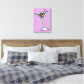 MARTINI CANVAS AFDRUKKEN (Insitu (Slaapkamer))