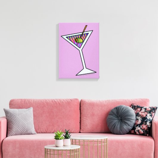 MARTINI CANVAS AFDRUKKEN (Insitu (Woonkamer))