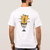 martini-cat t-shirt (Achterkant)