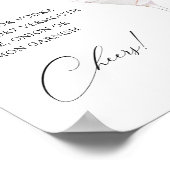 Martini Cocktail Bar Recept Poster (Hoek)