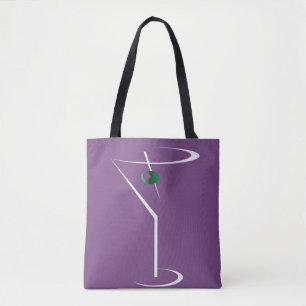 Martini Cocktail Canvas tas