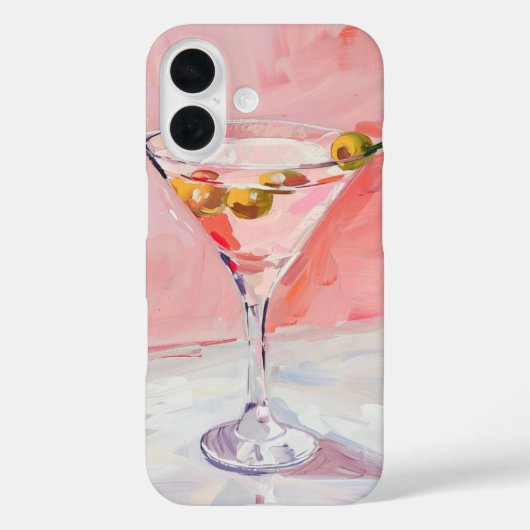 Martini Cocktail Painting Case-Mate iPhone Case (Achterkant)