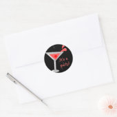 Martini Cocktail Party Sticker (Envelop)