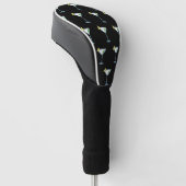 Martini Cocktail Patroon Golf Liefhebbers Grappig Golfheadcover (Schuin)