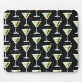 Martini Cocktail Pattern Muismat (Voorkant)