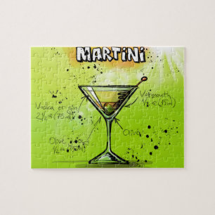 Martini Cocktail Recipe Legpuzzel