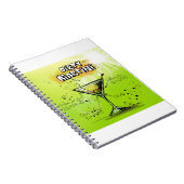 Martini Cocktail Recipe Notitieboek (Rechterzijde)