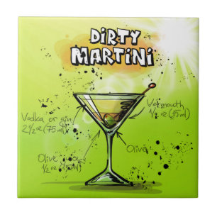 Martini Cocktail Recipe Tegeltje