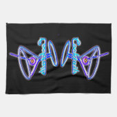 Martini cocktail retro neon sign  bar theedoek (Horizontaal)