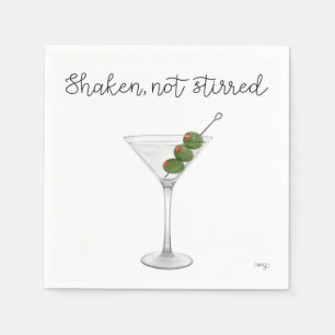 Martini Cocktail Servetten
