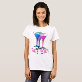 Martini Cocktail Taste Tester Dames Partij T-shirt (Voorkant volledig)