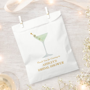 Martini Cocktail Wedding Favor Vrijgezellenfeest Bedankzakje