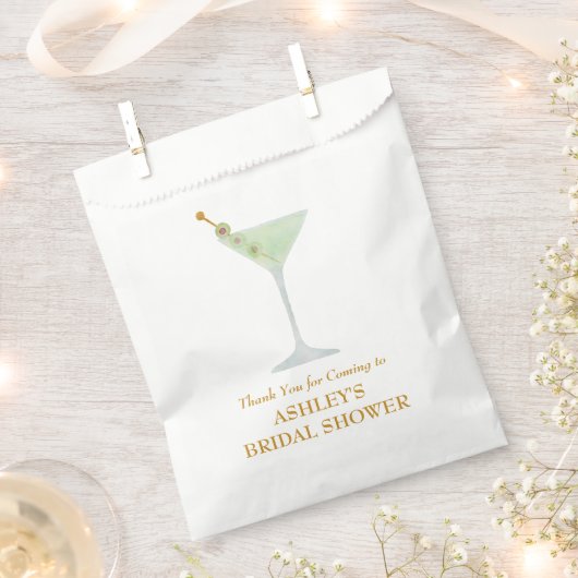Martini Cocktail Wedding Favor Vrijgezellenfeest Bedankzakje (Geknipt)