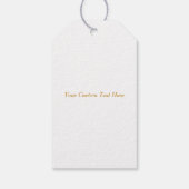 Martini Cocktail Wedding Favor Vrijgezellenfeest Cadeaulabel (Achterkant)