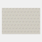 Martini cocktails bar patroon inpakpapier vel (Voorkant 3)