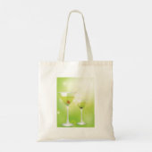 Martini Cocktails Canvas tas (Achterkant)