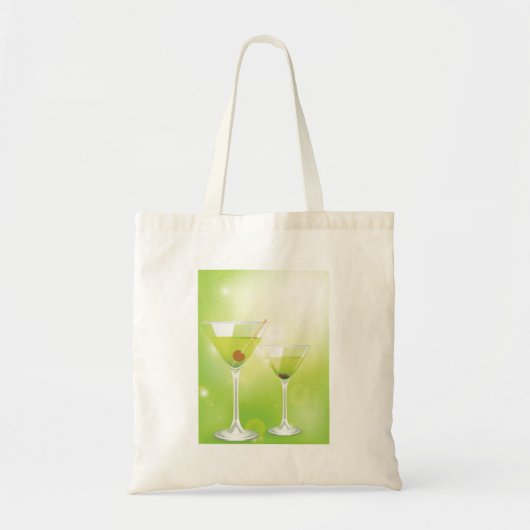 Martini Cocktails Canvas tas (Voorkant)