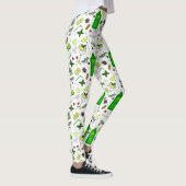 Martini Cocktails Gin en Tonic Drinken Mixologist Leggings (Rechts)