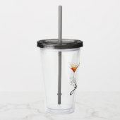 Martini Cosmo Manhattan Mixed Drink Cocktails Acryl Drinkbeker (Rechts)