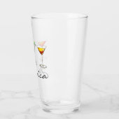 Martini Cosmo Manhattan Mixed Drink Cocktails Glas (Links)