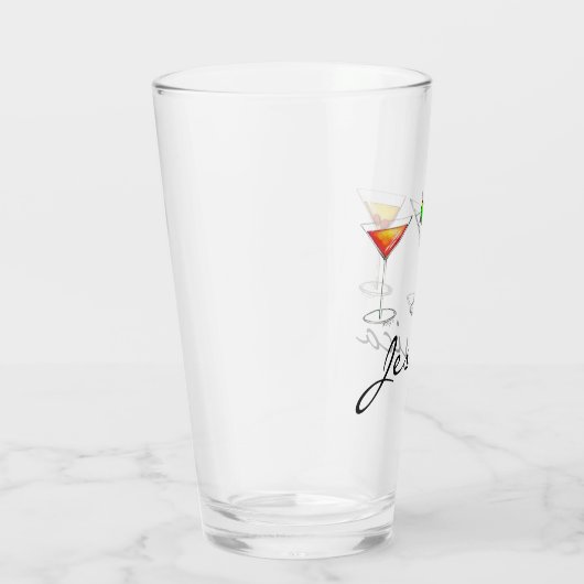 Martini Cosmo Manhattan Mixed Drink Cocktails Glas (Rechts)