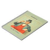 Martini Dandy - Heren Het is Sip O'Clock Notitieboek (Linkerzijde)