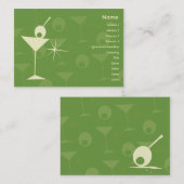 Martini Dazzle - Chubby Visitekaartje (Voorkant / Achterkant)