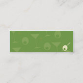 Martini Dazzle - Skinny Mini Visitekaartje (Achterkant)