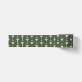 Martini-drankjes op olijfgroene achtergrond grosgrain lint (Voorkant)
