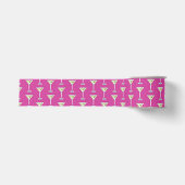 Martini-drankjes op roze achtergrond grosgrain lint (Voorkant)