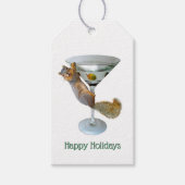 Martini Eekhoorn Gift Labels Cadeaulabel (Voorkant)