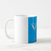 Martini en een shaker koffiemok (Links)
