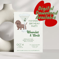 Martini en Weenie's verjaardagsfeestje