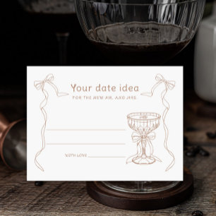 Martini Espresso Jouw Date Idee Bruidsfeest Informatiekaartje