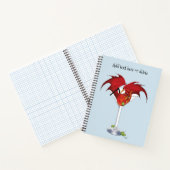 Martini Fantasy Rode Draak Notitieboek (Binnen)