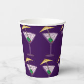 Martini Feest Papieren Bekers (Achterkant)