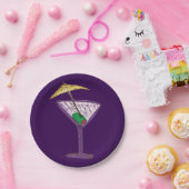 Martini Feest Papieren Bordje (Feest)